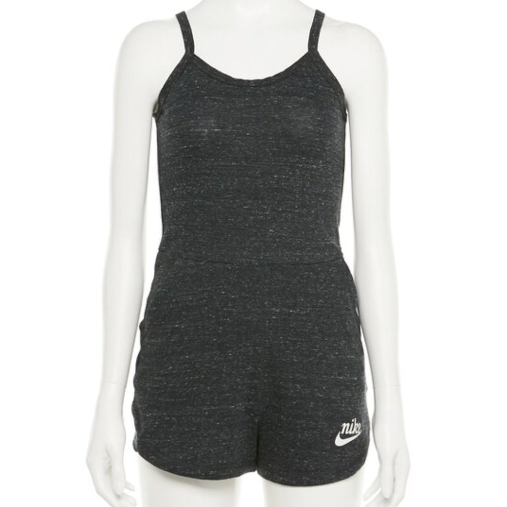 Women's Nike Sportswear Gym Vintage Romper - GRAY
